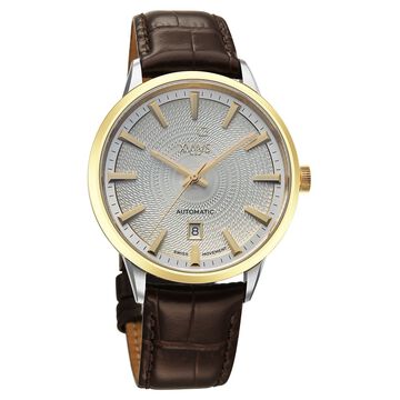 Xylys Swiss Automatic Silver Dial Silver Stainless Steel Strap Watch For Men