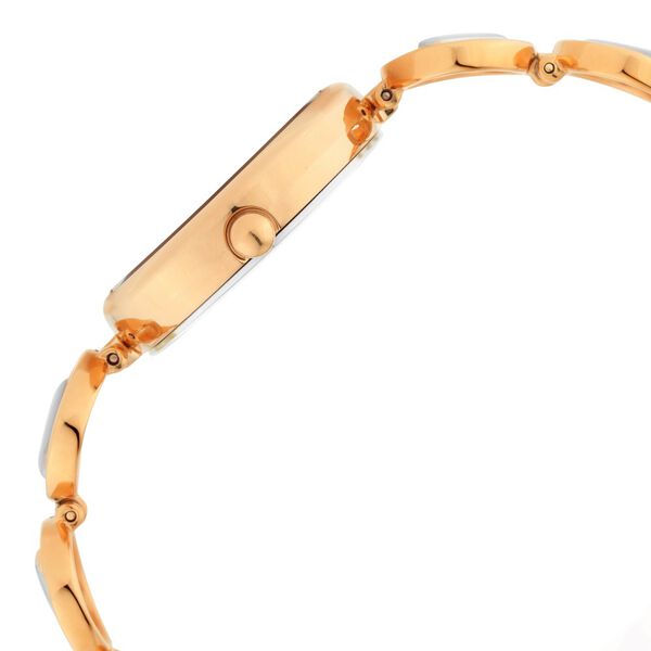 Titan Raga Viva Quartz Analog with Day and Date Rose Gold Dial Two Toned Metal Strap Watch For Women - image number 4