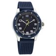 SF Sporty Analogs Quartz Analog Multicoloured Dial Black Plastic Strap Watch For Men