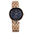 Vyb Eclipse By Fastrack Quartz Analog Mother Of Pearl Dial Metal Strap Watch For Girls - image number 1