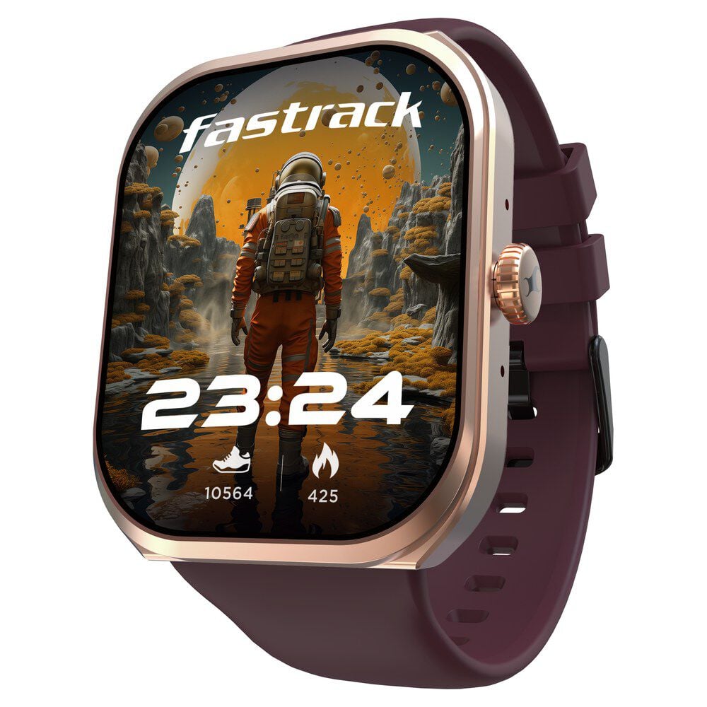 Fastrack Revoltt FS2+ Smartwatch 2.01" UltraVU Display Functional Crown SingleSync BT Calling Nitro Fast Charging-picture-0