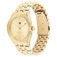 Tommy Hilfiger Quartz Analog Golden Dial Stainless Steel Strap Watch for Women - image number 1