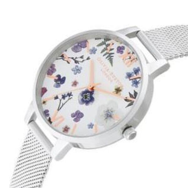Olivia Burton Quartz Analog White Dial Stainless Steel Strap Watch for Women - image number 1