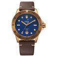 Xylys Mariana Swiss Analog with Date Blue Dial Geniune Leather Strap Watch For Men - image number 0