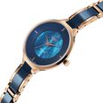 Xylys Seraphina Swiss Analog Steel & Ceramic Mother of Pearl Green Dial Watch for Women - image number 2