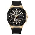 Kenneth Cole Quartz Chronograph Black Dial Black Silicone Strap Watch For Men - image number 0