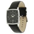 Titan Quartz Analog with Date Black Dial Leather Strap Watch for Men - image number 1