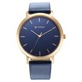Titan Memento Quartz Analog Blue Round Dial Blue Leather Strap Watch For Men - image number 1