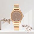 Titan Karishma Brown Dial Metal Strap Watch for Women - image number 0