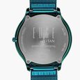 Titan Edge Murals Quartz Analog White Dial Blue Stainless Steel Strap Watch For Men - image number 3