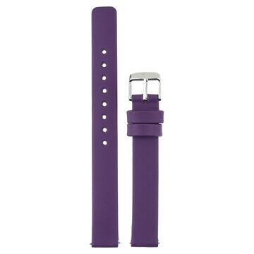 12 mm Purple Genuine Leather Strap for Women