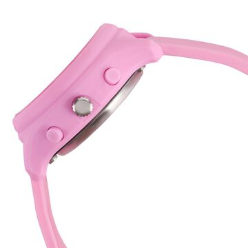 Zoop Ana-Digi Watch with Silver Dial & Pink Strap for Girls Kids, from House of Titan
