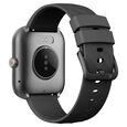 Fastrack Kruz+ 4.85 CM Super HD Display with Functional Crown & SingleSync Black Silicone Strap Smart Watch for Unisex - image number 3