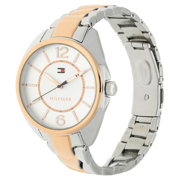 Tommy Hilfiger Quartz Analog Silver Dial Stainless Steel Strap Watch for Women - image number 1