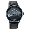Titan Maritime Black Dial Analog Leather Strap watch for Men - image number 1