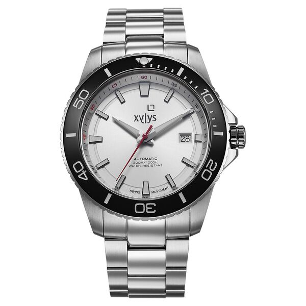 Xylys Automatic Analog with Date Silver Dial Silver Stainless Steel Strap Watch For Men - image number 0