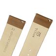 22 mm Brown Genuine Leather Strap for Men - image number 4