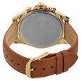 Tommy Hilfiger Quartz Multifunction Silver Dial Leather Strap Watch for Women - image number 3
