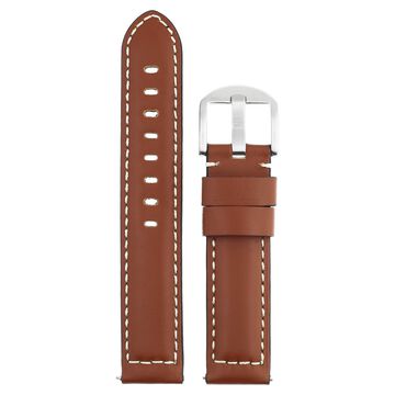 20 mm Tan Genuine Leather Straps for Men