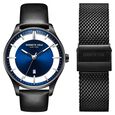 Kenneth Cole Quartz Analog Blue Dial Metal Strap Watch for Men - image number 0