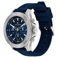 Tommy Hilfiger Quartz Multifunction Blue Dial Blue Silicone Strap Watch for Men - image number 1