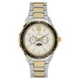 Titan Quartz Multifunction Black Dial Stainless Steel Strap Watch for Men