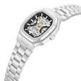 Kenneth Cole Automatic Black Dial Silver Stainless Steel Strap Watch For Men - image number 3