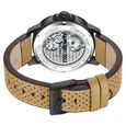 Kenneth Cole Automatic Black Dial Brown Leather Strap Watch For Men - image number 3