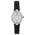 Sonata Quartz Analog with Day and Date Champagne Dial Leather Strap Watch for Women