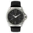 Fastrack Quartz Analog Yellow Dial Leather Strap Watch for Guys
