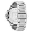 Tommy Hilfiger Quartz Multifunction Black Dial Silver Stainless Steel Strap Watch for Men - image number 2