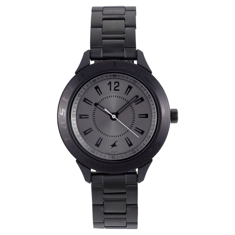Fastrack Varsity Quartz Analog White Dial Leather Strap Watch for Girls - image number 1