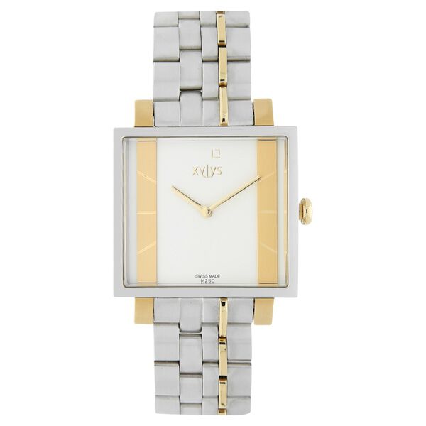 Xylys Swiss Analog Multicoloured Metal Strap and Beige Dial Watch For Men - image number 0