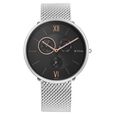 Titan Slim Quartz Multifunction Black Dial Stainless Steel Strap watch for Men - image number 1