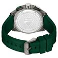 Ducati Quartz Chronograph Black Dial Green Silicone Strap Watch For Men - image number 2