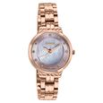 Sonata Jashn Quartz Analog Pink Mother Of Pearl Dial Rose Gold Metal Strap Watch For Women - image number 1