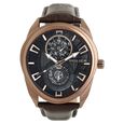 Police Quartz Multifunction Black Dial Leather Strap Watch for Men - image number 0