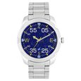 Fastrack Road Trip Quartz Analog Blue Dial Stainless Steel Strap Watch for Guys - image number 0