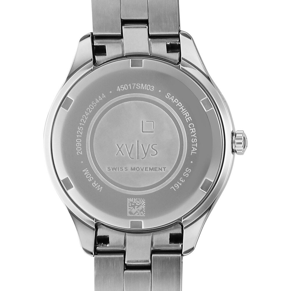 Buy Online Xylys Swiss Quartz Blue Dial Silver Stainless Steel
