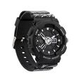 Zoop Samurai Quartz Digital Watch For Boys With Black Dial Black Polyether Strap From House Of Titan - image number 2