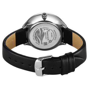 Fastrack Oceanyx Quartz Analog with Date Black Dial Black Strap Watch For Girls