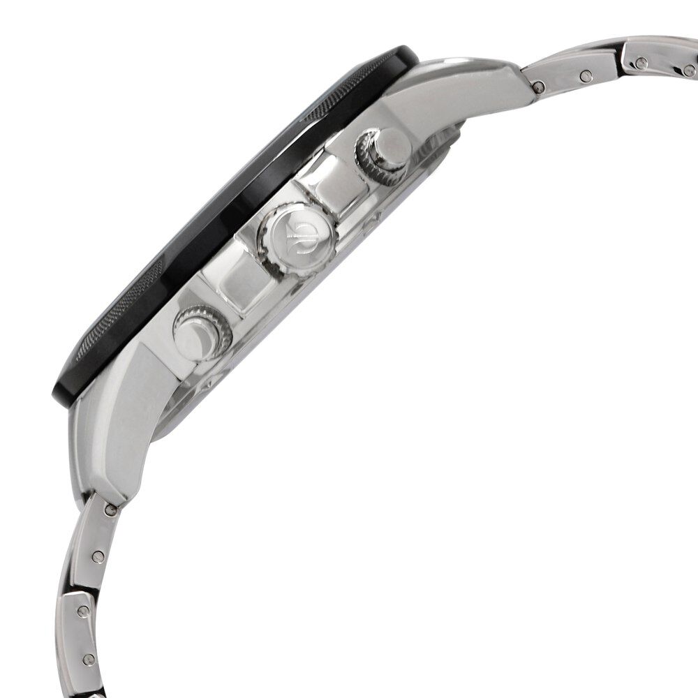 Buy Online Titan Ceramics Black Dial Chronograph Stainless Steel