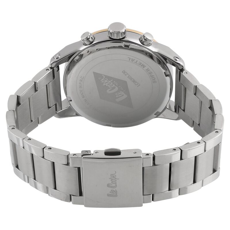 Lee Cooper Silver Dial Chronograph Watch for Men - image number 3