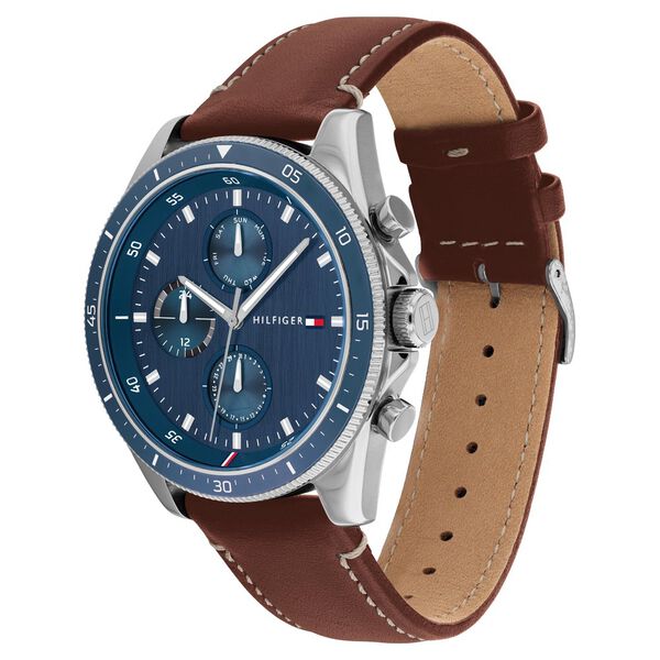 Tommy Hilfiger Quartz Multifunction Blue Dial Watch for Men - image number 1