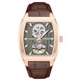 Kenneth Cole Automatic Brown Leather Strap Watch For Men - image number 0