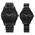 Fastrack Mixmatched Quartz Analog Brown Dial With Brown Metal Strap Watch For Couple