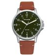 Poze by Sonata Quartz Analog Black Dial PU Leather Strap Watch for Men