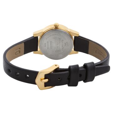 Sonata Quartz Analog White Dial Leather Strap Watch for Women