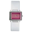 Fastrack Quartz Analog Red Dial Leather Strap Watch for Girls