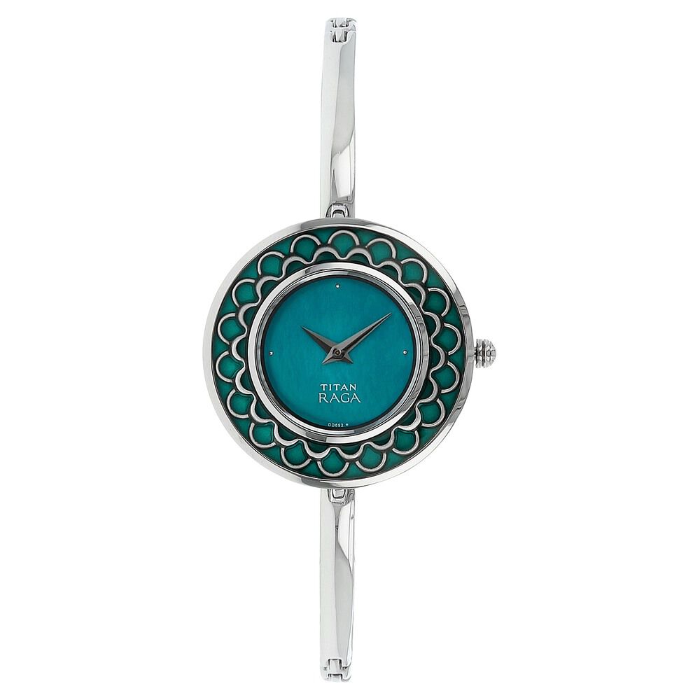 Titan raga sale blue dial